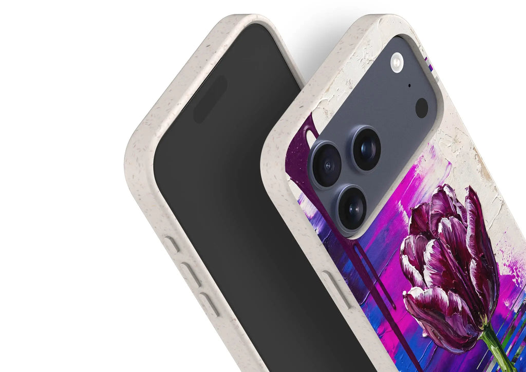 Single Dramatic Tulip by Frida Lövström — iPhone Bio-degradable Case — Finnaij