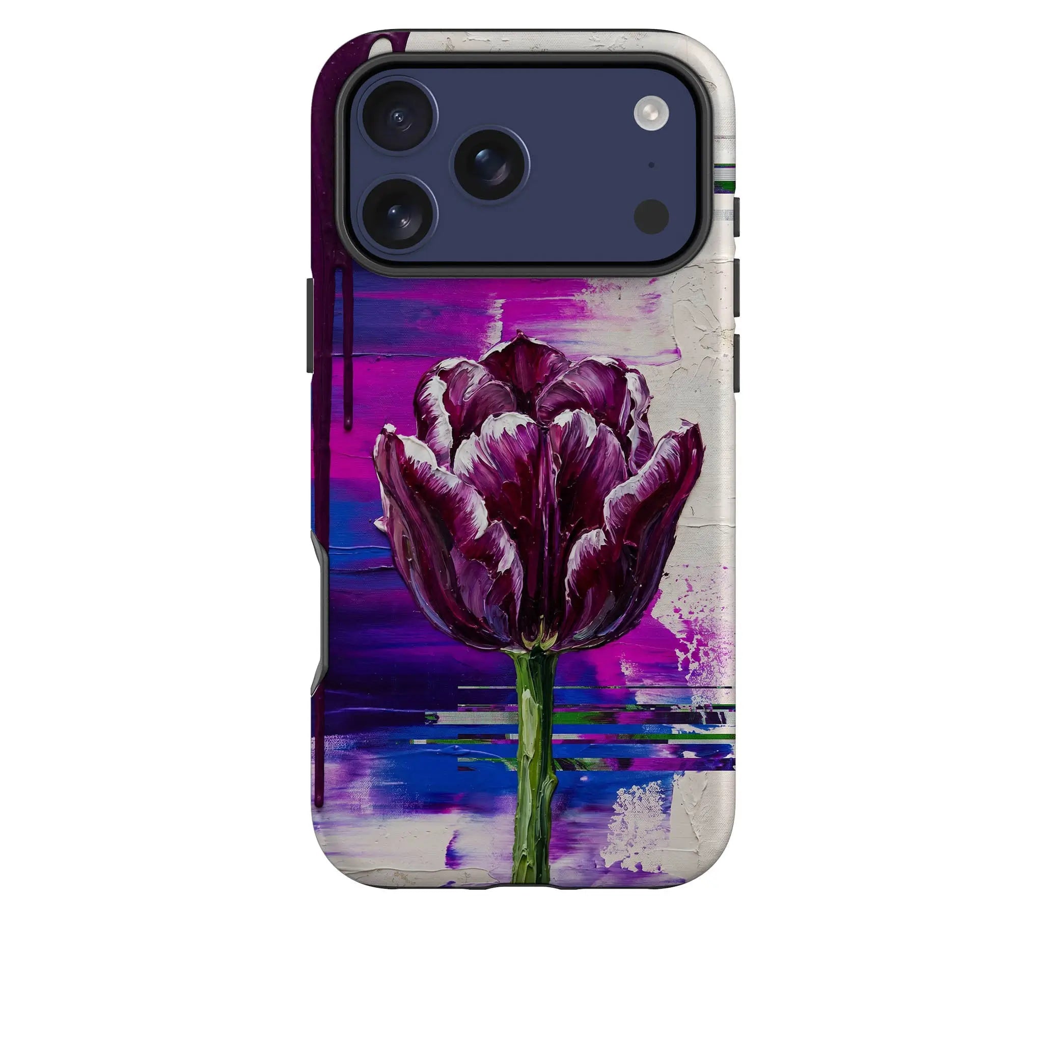 Single Dramatic Tulip by Frida Lövström — Tough Case for iPhone — Finnaij