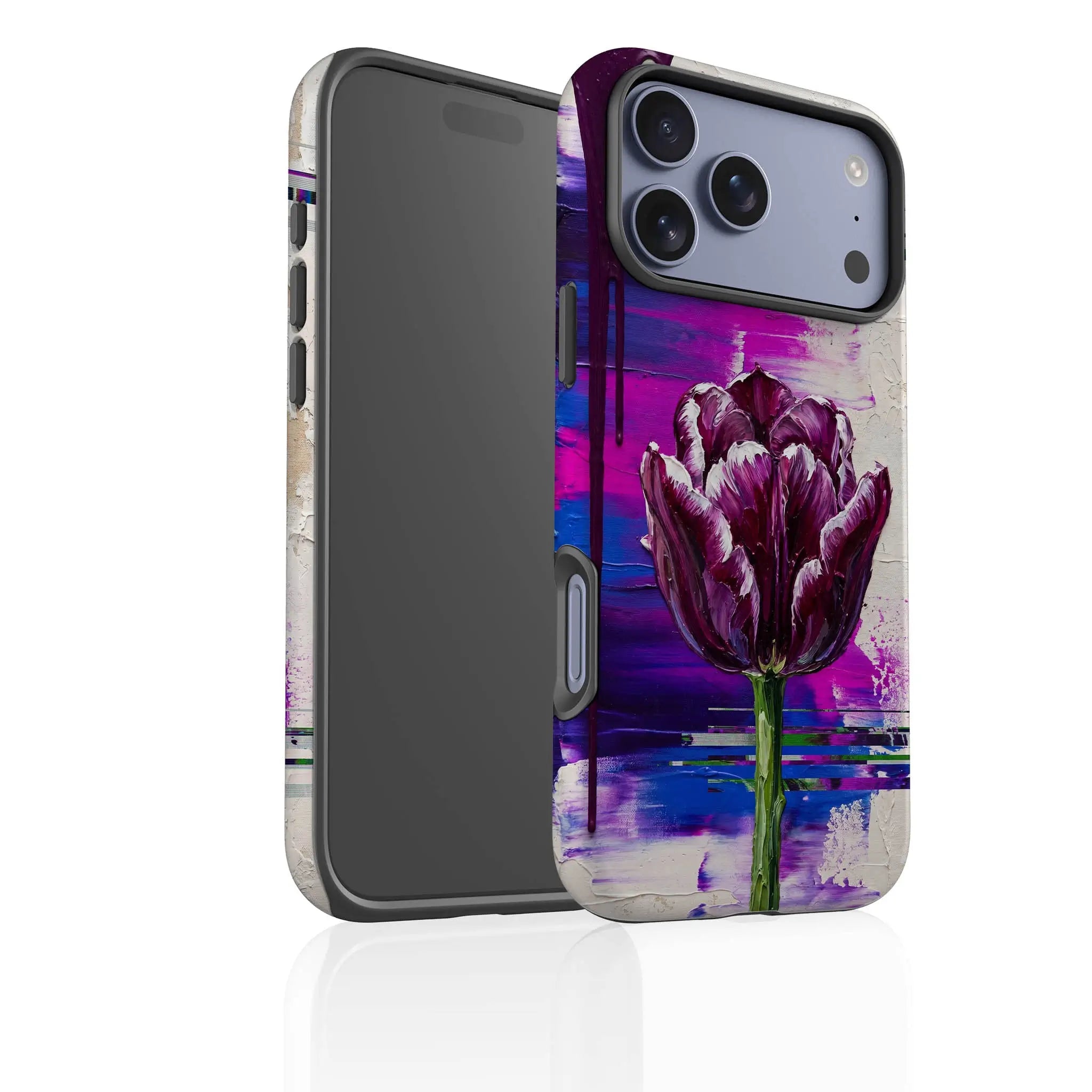 Single Dramatic Tulip by Frida Lövström — Tough Case for iPhone — Finnaij