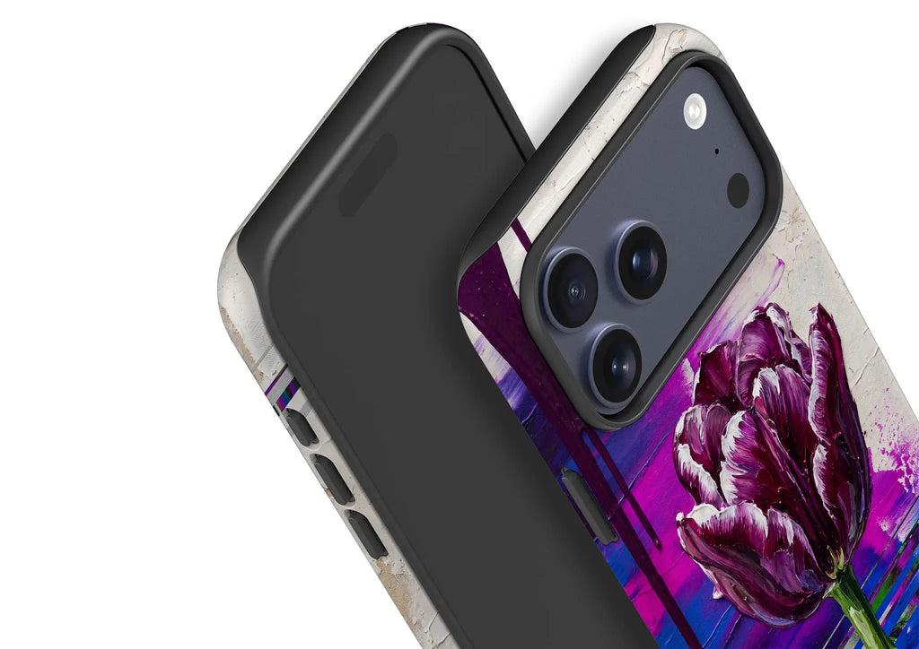 Single Dramatic Tulip by Frida Lövström — Tough Case for iPhone — Finnaij