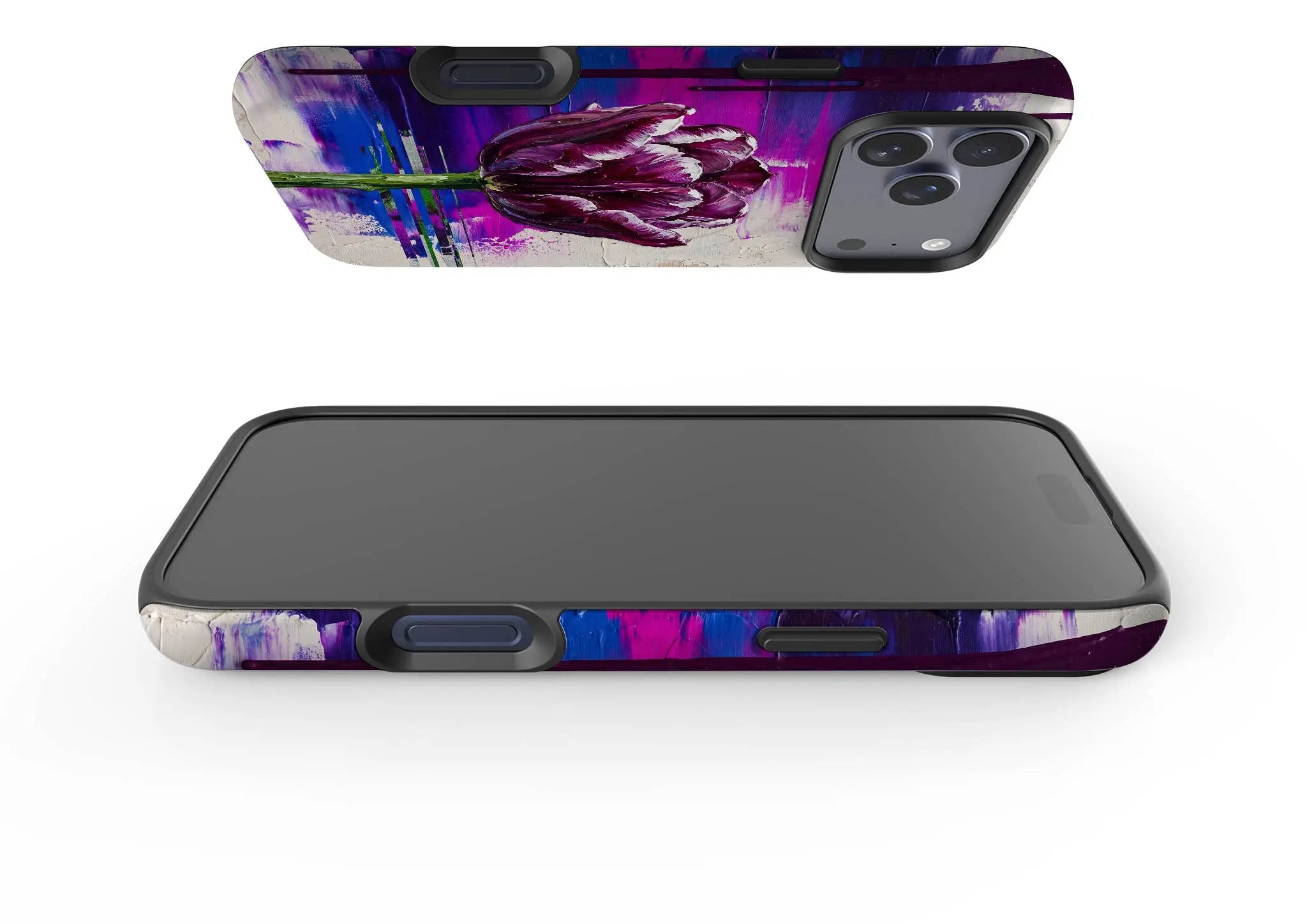 Single Dramatic Tulip by Frida Lövström — Magsafe Tough Case for iPhone — Finnaij