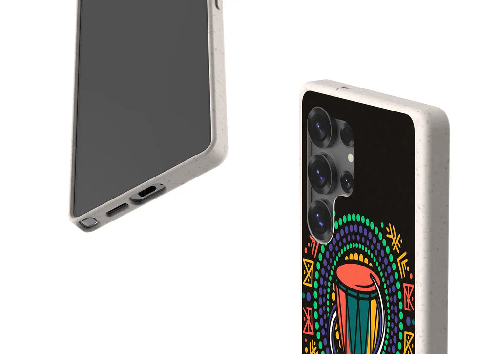 Talking Drum Halo by Ada Okoye — Samsung Galaxy Bio-degradable Case — Finnaij
