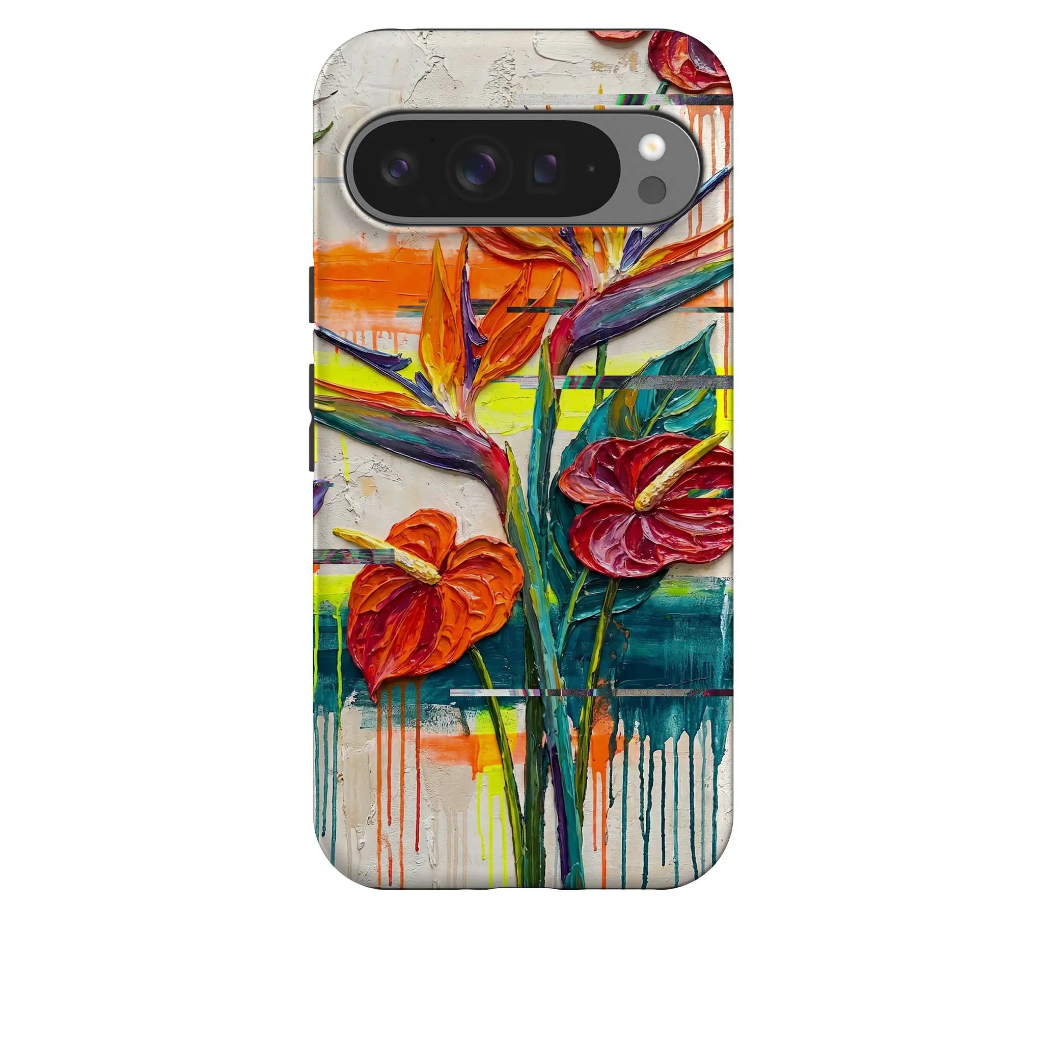 Tropical Flowers by Frida Lövström — Tough Case for Google — Finnaij