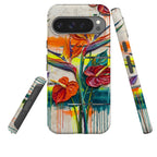 Tropical Flowers by Frida Lövström — Tough Case for Google — Three Quarter — Finnaij