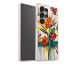 Tropical Flowers by Frida Lövström — Samsung Galaxy Bio-degradable Case — Finnaij
