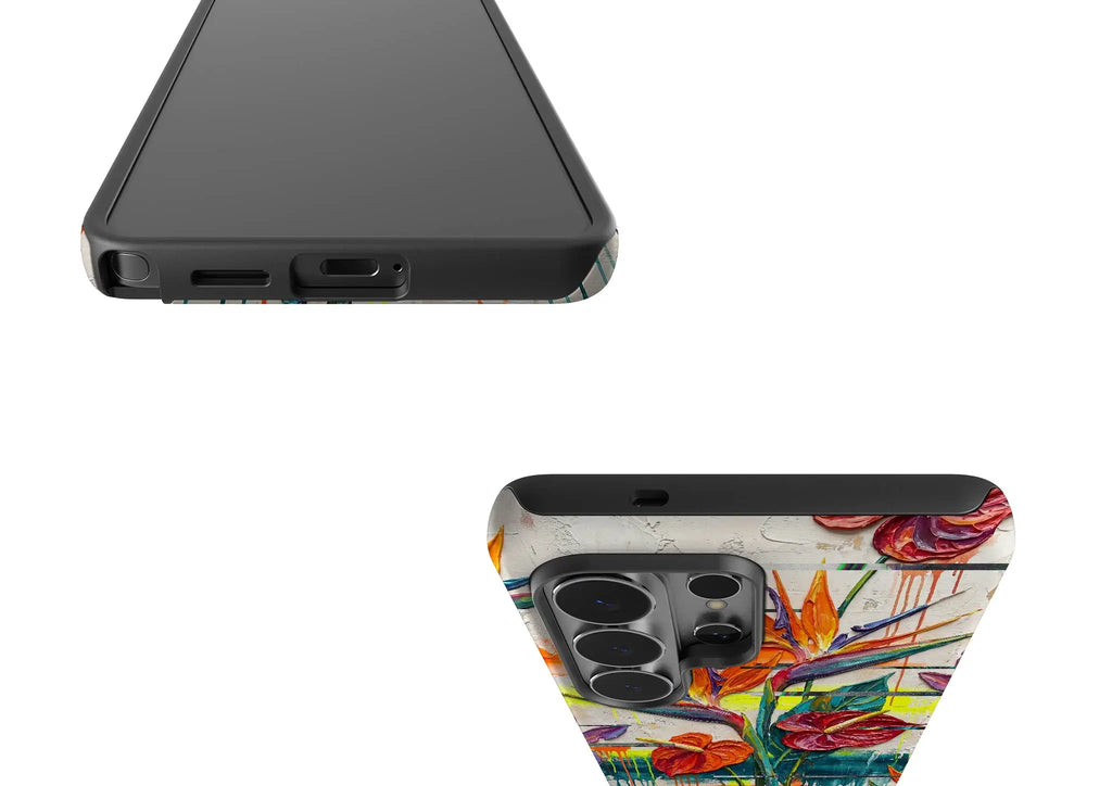 Tropical Flowers by Frida Lövström — Tough Case for Samsung — Finnaij