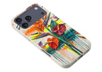 Tropical Flowers by Frida Lövström — iPhone Bio-degradable Case — Finnaij