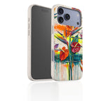 Tropical Flowers by Frida Lövström — iPhone Bio-degradable Case — Finnaij