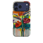 Tropical Flowers by Frida Lövström — Tough Case for iPhone — Finnaij