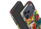 Tropical Flowers by Frida Lövström — Tough Case for iPhone — Finnaij