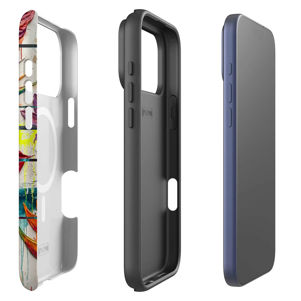 Tropical Flowers by Frida Lövström — Magsafe Tough Case for iPhone — Finnaij