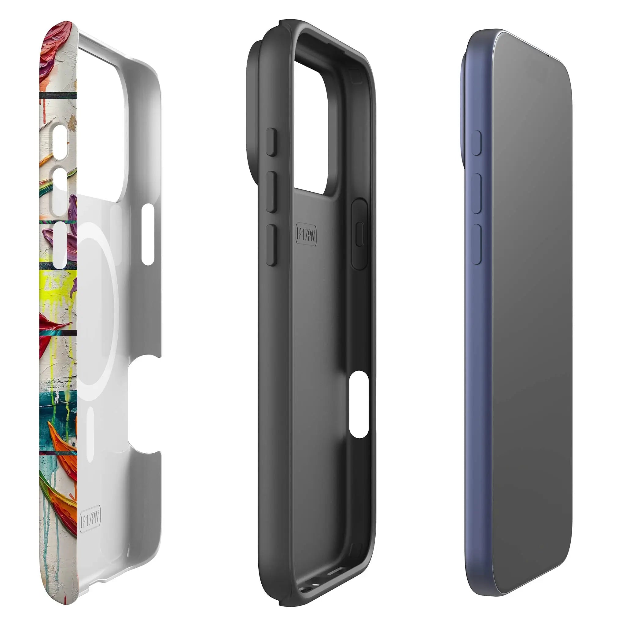 Tropical Flowers by Frida Lövström — Magsafe Tough Case for iPhone — Finnaij