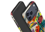 Tropical Flowers by Frida Lövström — Magsafe Tough Case for iPhone — Finnaij