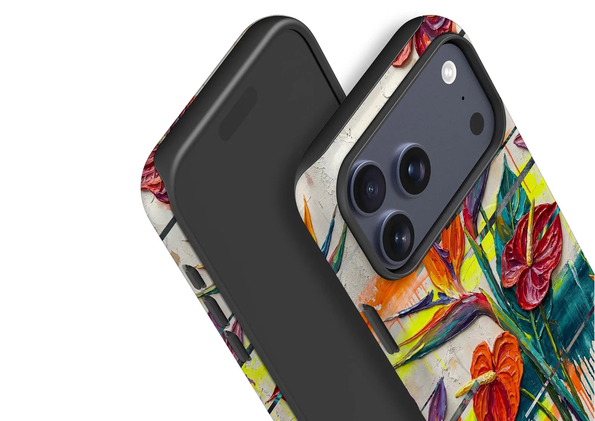 Tropical Flowers by Frida Lövström — Magsafe Tough Case for iPhone — Finnaij