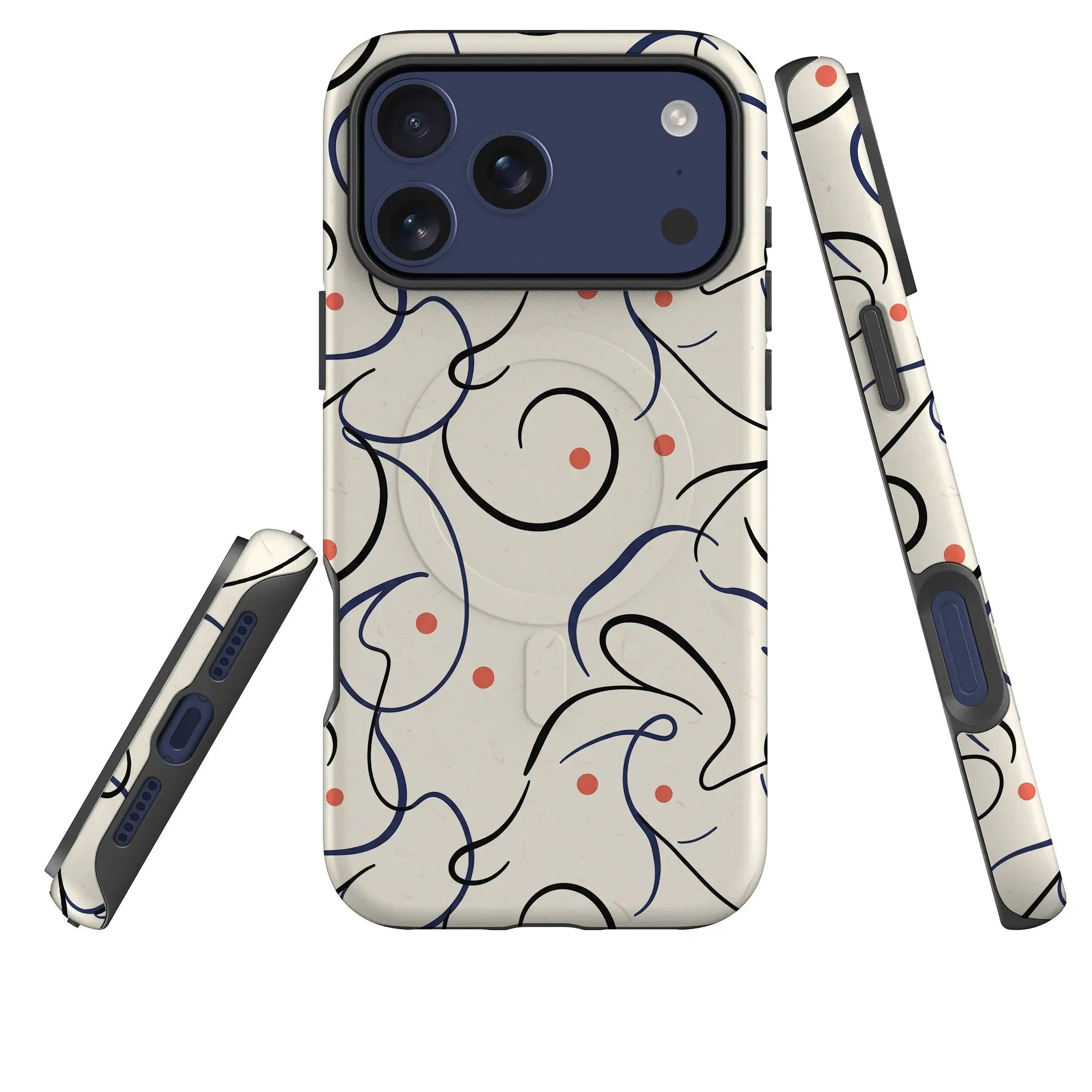 Uli Breeze by Ada Okoye — MagSafe Tough Case for iPhone — Three Quarter — Finnaij