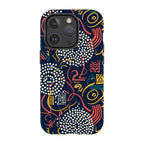 Adire Nightfall by Ada Okoye — Magsafe Tough Case for iPhone — Finnaij