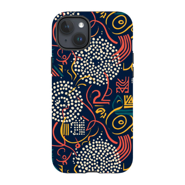 Adire Nightfall by Ada Okoye - iPhone Tough Case