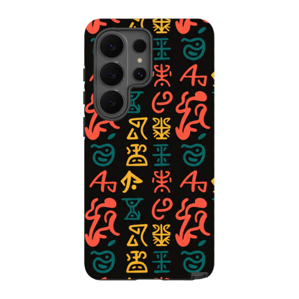 Nsibidi Pulse by Ada Okoye Tough Case for Samsung Galaxy — Finnaij