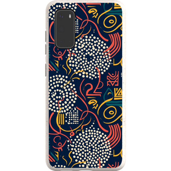 Adire Nightfall by Ada Okoye - Samsung Galaxy Bio-degradable Case