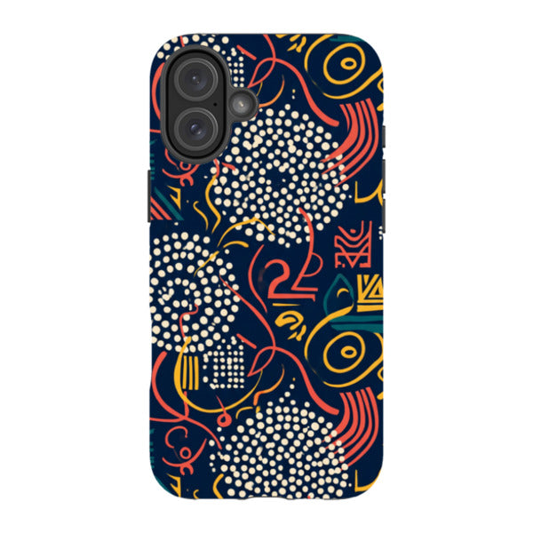 Adire Nightfall by Ada Okoye - iPhone Tough Case