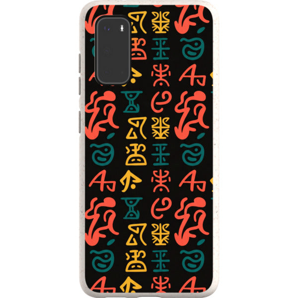 Nsibidi Pulse by Ada Okoye - Samsung Galaxy Bio-degradable Case