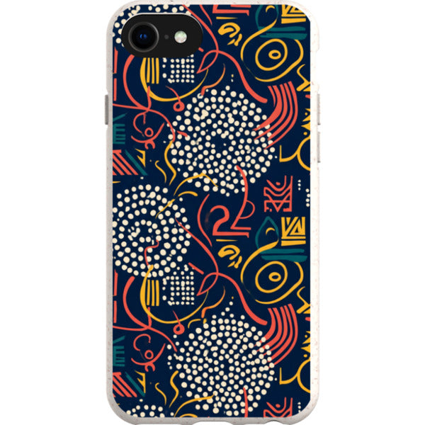 Adire Nightfall by Ada Okoye — iPhone Bio-degradable Case — Finnaij