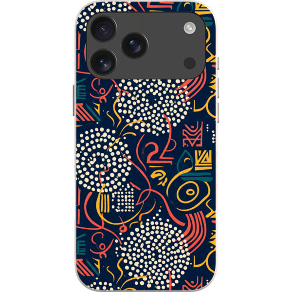Adire Nightfall by Ada Okoye — iPhone Bio-degradable Case — Finnaij