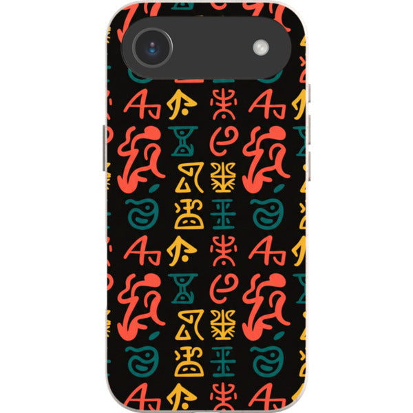 Nsibidi Pulse by Ada Okoye — iPhone Bio-degradable Case — Finnaij