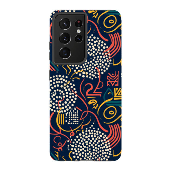 Adire Nightfall by Ada Okoye - Samsung Tough Case