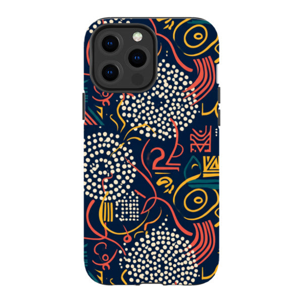 Adire Nightfall by Ada Okoye - iPhone Tough Case