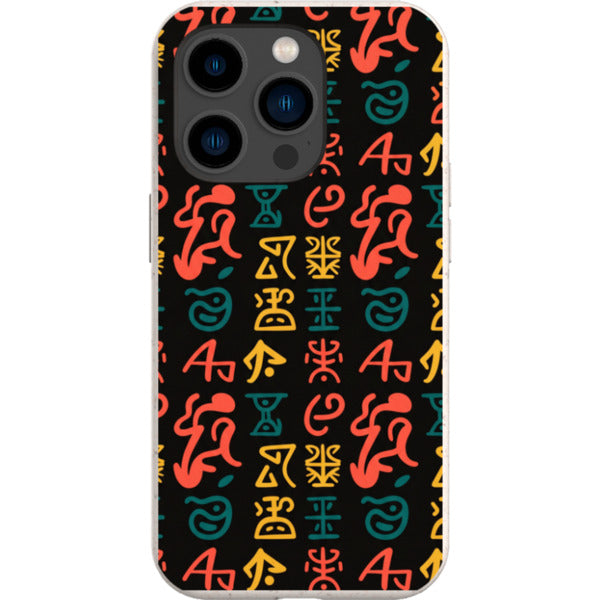 Nsibidi Pulse by Ada Okoye — iPhone Bio-degradable Case — Finnaij