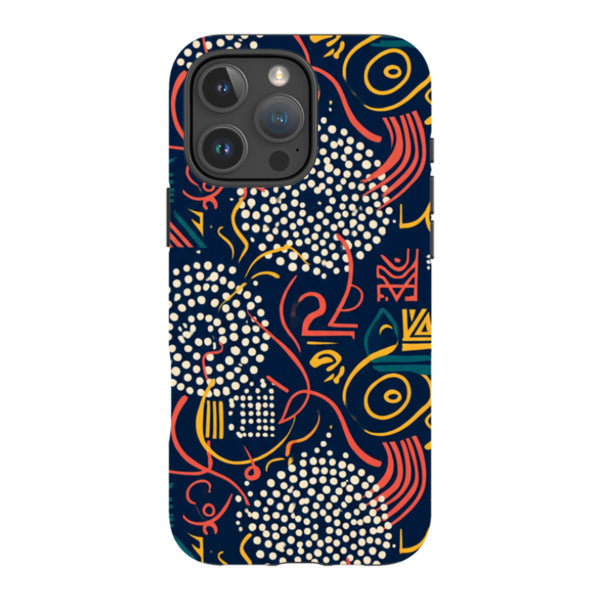 Adire Nightfall by Ada Okoye - iPhone Tough Case