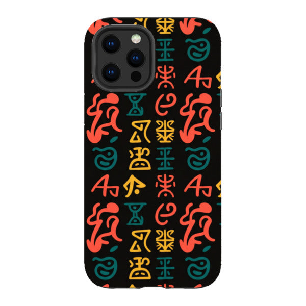 Nsibidi Pulse by Ada Okoye - iPhone Tough Case