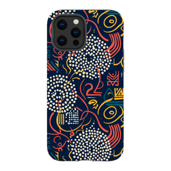 Adire Nightfall by Ada Okoye - iPhone Tough Case