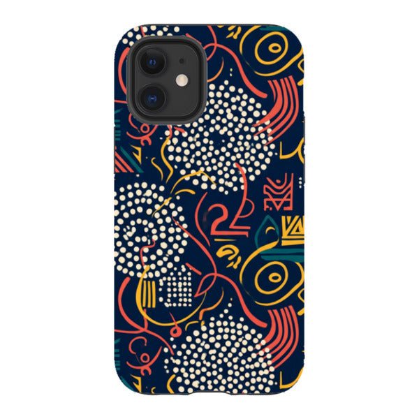 Adire Nightfall by Ada Okoye - iPhone Tough Case