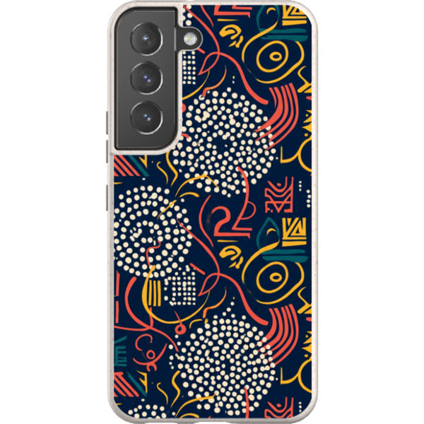 Adire Nightfall by Ada Okoye — Samsung Galaxy Bio-degradable Case — Finnaij
