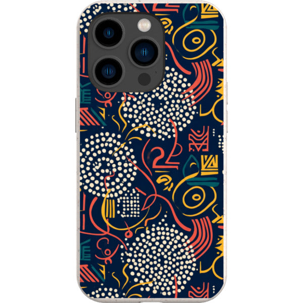 Adire Nightfall by Ada Okoye — iPhone Bio-degradable Case — Finnaij