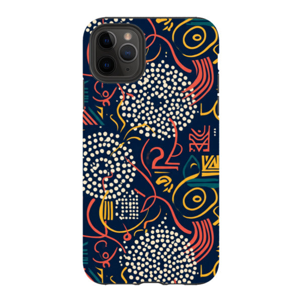 Adire Nightfall by Ada Okoye - iPhone Tough Case