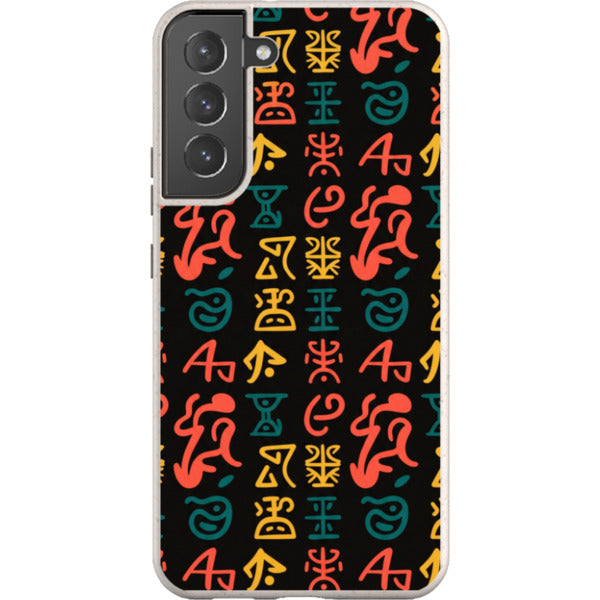 Nsibidi Pulse by Ada Okoye - Samsung Galaxy Bio-degradable Case