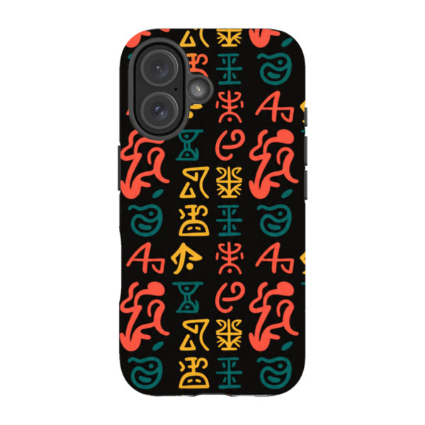 Nsibidi Pulse by Ada Okoye — Magsafe Tough Case for iPhone — Finnaij
