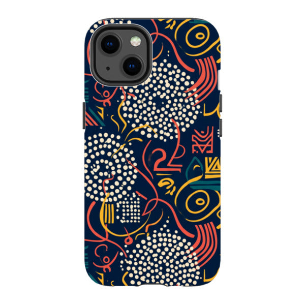 Adire Nightfall by Ada Okoye - iPhone Tough Case