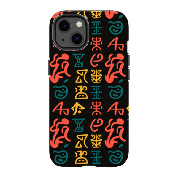Nsibidi Pulse by Ada Okoye - iPhone Tough Case