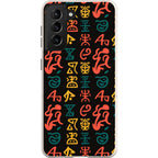 Nsibidi Pulse by Ada Okoye — Samsung Galaxy Bio-degradable Case — Finnaij