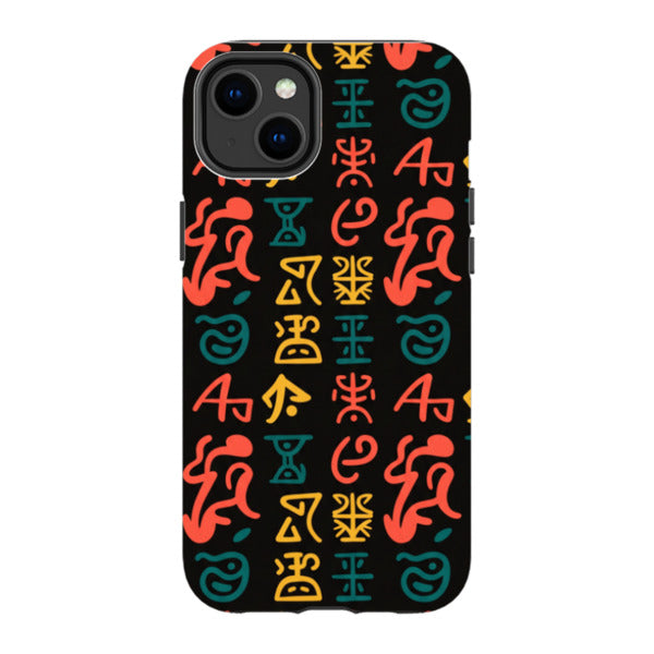 Nsibidi Pulse by Ada Okoye - iPhone Tough Case