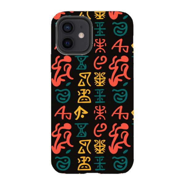 Nsibidi Pulse by Ada Okoye - iPhone Tough Case