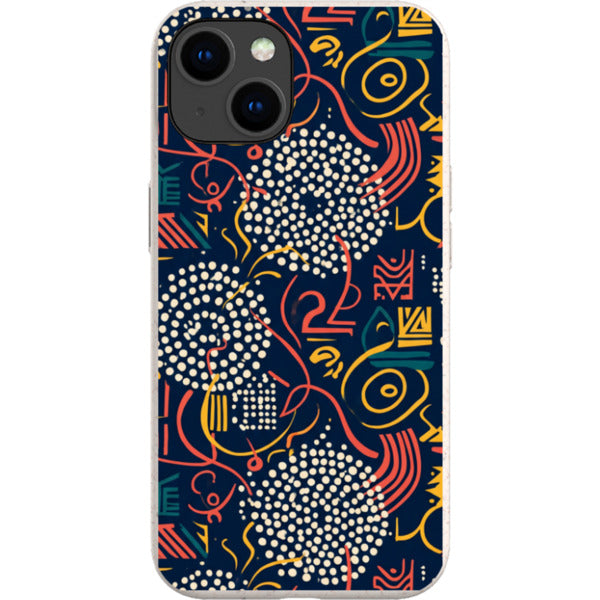 Adire Nightfall by Ada Okoye — iPhone Bio-degradable Case — Finnaij