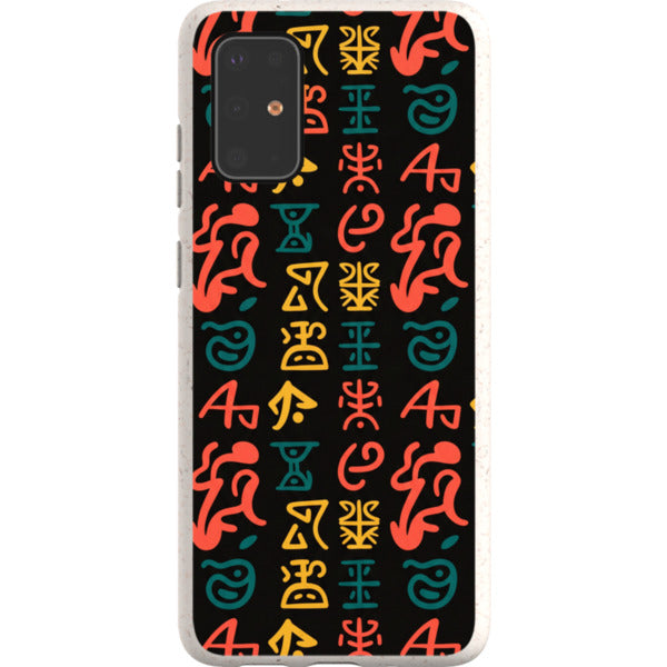 Nsibidi Pulse by Ada Okoye - Samsung Galaxy Bio-degradable Case