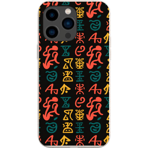 Nsibidi Pulse by Ada Okoye — iPhone Bio-degradable Case — Finnaij