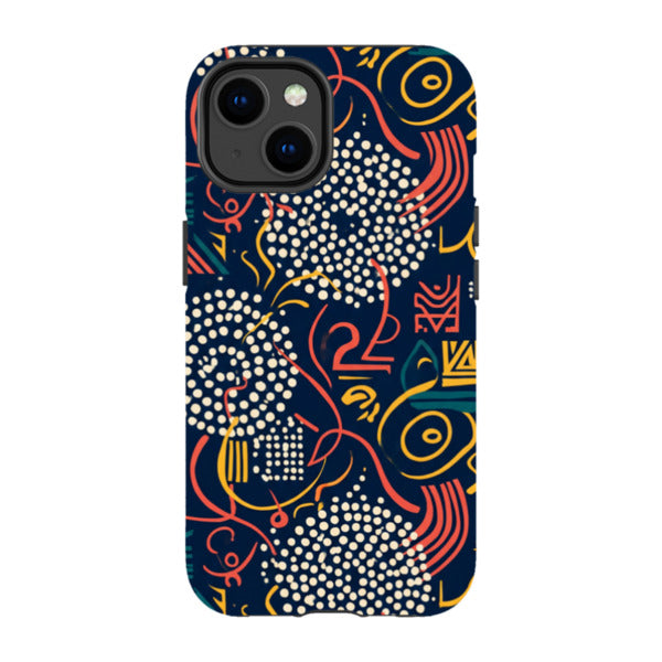 Adire Nightfall by Ada Okoye - iPhone Tough Case