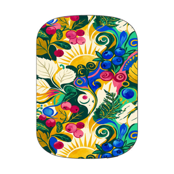 Berry Meadow Glow by Aino Kallio — MagSafe CHARGEPOD Shell Only — Finnaij